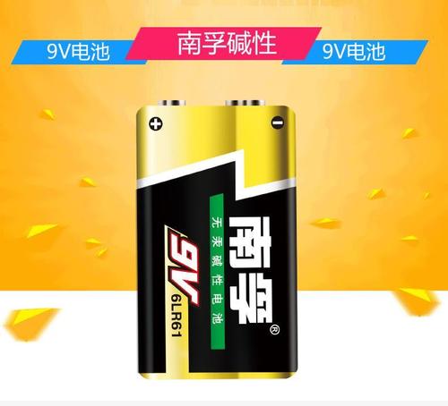 南孚电池9V 6LR61（卡）